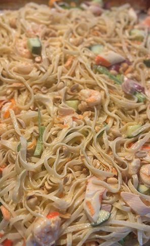 Thai Inspired Rice Noodle Salad