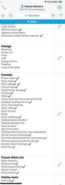 Make a list